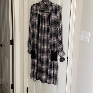 Long flannel